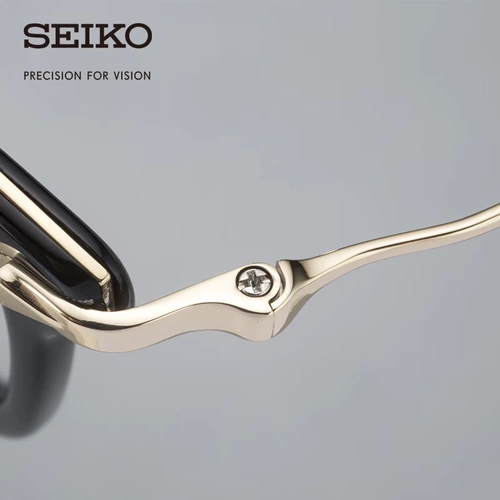 Seiko Seiko Glasses Business Series Нейтральная полнокадровая металлическая смешанная смешанная структура HC3017