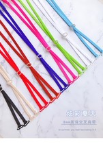  Can leak beautiful back shoulder strap Cross invisible shoulder strap underwear strap Sexy rhinestone bra belt one-line collar thin belt summer