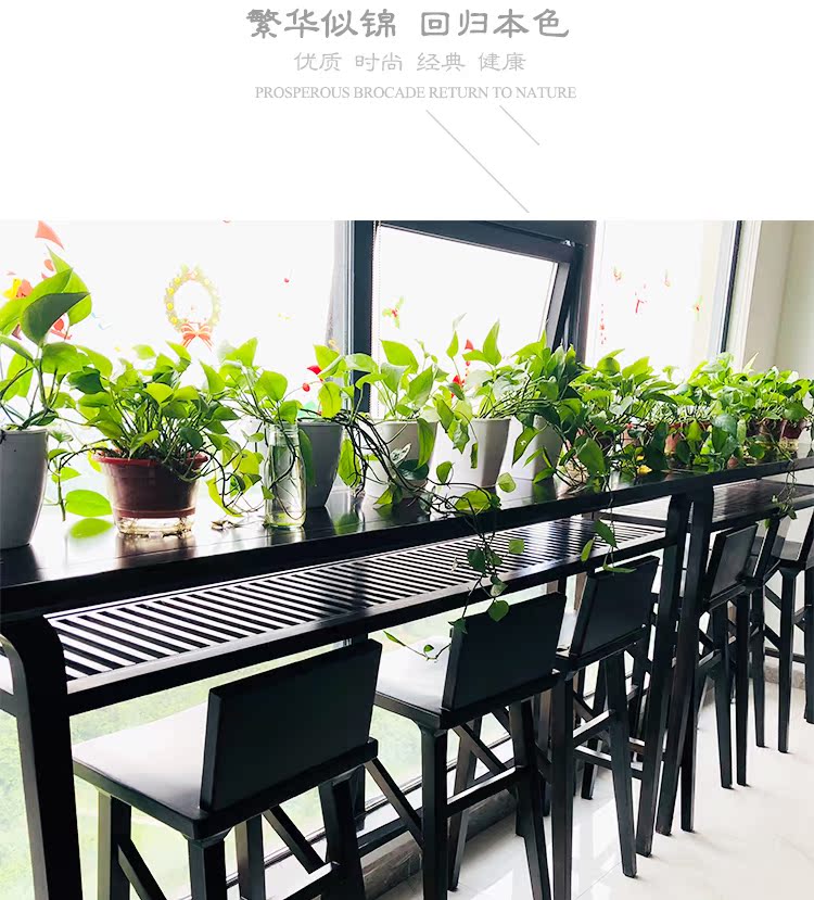 Nội thất gỗ cực kỳ tùy chỉnh cao cấp gỗ rắn retro hiện đại văn phòng thực tế thanh ghế văn phòng thiết kế miễn phí - Nội thất văn phòng bàn nhân viên