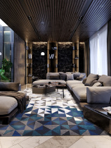 Hengprivate Turkey imported carpet living room simple modern home sofa coffee table mat bedroom bed tail blanket ins ins