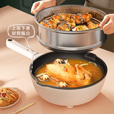 Плиты 奥克斯电炒锅大功率平底煎锅电炒菜炒锅多功能家用蒸煮煎炒一体锅