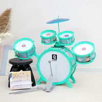 QIAOWABAOBEI childrens drum set for boys one year old baby drum toy 1-3 tones
