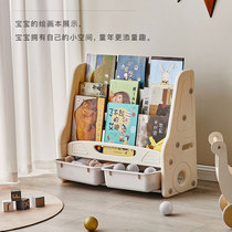 Childrens bookshelf shelves Shelves Floor Small Bookcase Containing Cupboards Integrated Simple Baby Plotbook Containing Shelf Children
