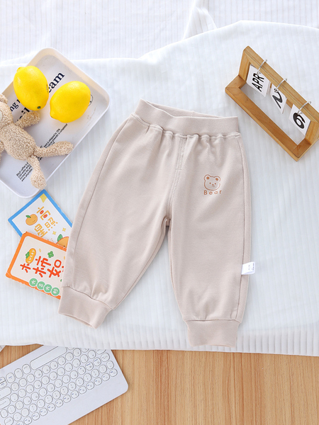 Baby Pants for Spring and Autumn, Pure Cotton, Suitable for Boys and Girls, Children's Sports Pants, Infant and Toddler Fall Outfit, Separate Long Pants — 4