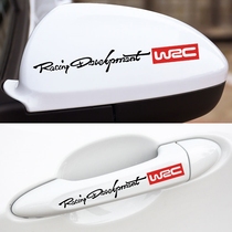 Body modification door handle body stickers car decorations car p car exterior decorations funny cover cute outside