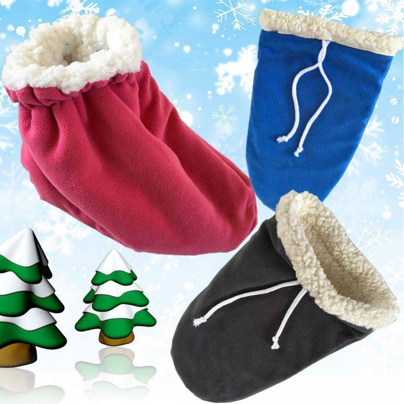 Winter warm cotton shoes large size plaster shoes fracture foot cover with walking ankle injury shoe cover foot swollen sock sleeve