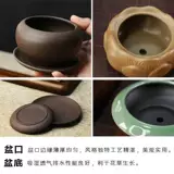 Эротический бамбуковый горшок для очистки настольного компьютера.