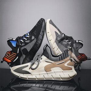 春季透气运动鞋潮流跑步篮球休闲鞋男