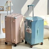 Универсальная сумка, держатель для стакана, розовый вместительный и большой чемодан, коробка на колесиках