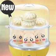 máy hấp mini Nồi trứng điện 1224v hấp trứng g xe đa năng gia dụng mini điện chiên trứng nồi q1 - Nồi trứng nồi hấp bánh bao