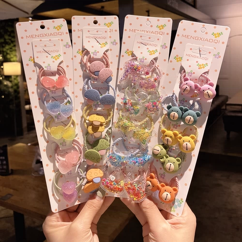 Детский безвредный аксессуар для волос, детская резинка для волос, не повреждает волосы, оптовые продажи