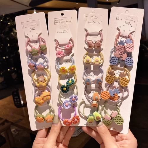 Детский безвредный аксессуар для волос, детская резинка для волос, не повреждает волосы, оптовые продажи