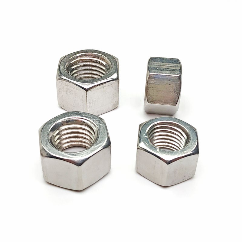 304 stainless steel hexagonal thick nut thickened screw cap M8M10M12M14M16M20M22M18 G6175