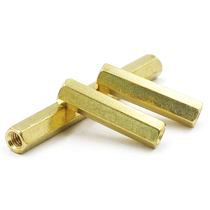M3mm dual-pass hexagonal main board double head isolated column nut column hollow case copper column computer board Motherboard Studs
