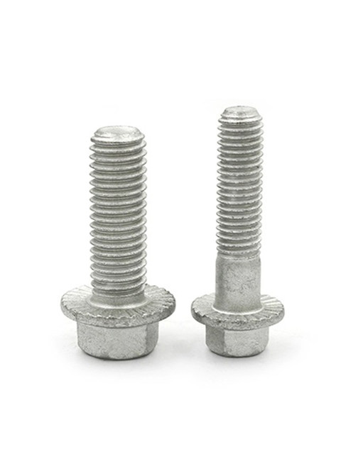 Darkro flange screw M6M8M10 outer hexagonal flange surface bolt GB5789 Darkro bolt nut