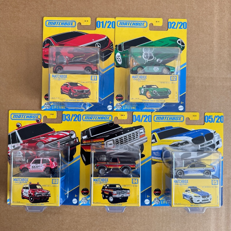 Matchbox Rapid Series 50Th Anniversary Collector's Edition Gbj48 Openable Collector's Edition Alloy Car Model with Openable Doors Matchbox Rapid Series 50Th Anniversary Collector's Edition Gbj48 Openable Collector's Edition Alloy Car Model with Openable Doors