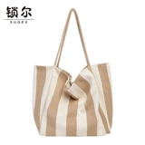 Сумка через плечо, универсальный шоппер для отдыха, вместительная и большая сумка на одно плечо, 2020, в корейском стиле