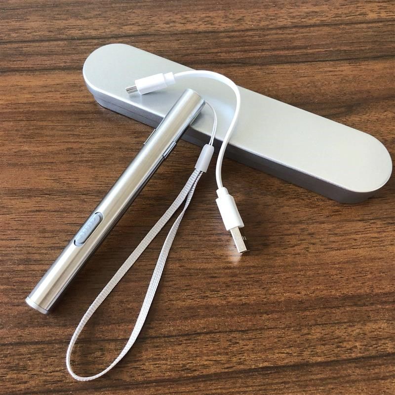 Strong light small flashlight home mini flashlight student dormitory outdoor portable small battery hand light