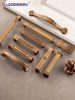 Medieval Style Cabinet Door Wardrobe Handle New Chinoiserie Antique Retro Solid Thickeneded Cabinet Drawer Single Hole Cabinet Handle
