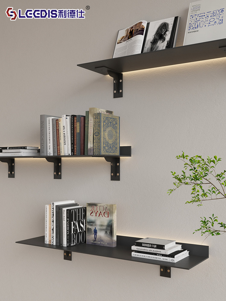 Triangular Support Bracket, Thickened Load-Bearing Bracket, Wall-Mounted Shelf, Hanging Cabinet Shelf Support, Fixed Right-Angle Bracket, Angle Iron