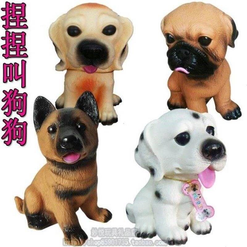 (Discovery) New pint plastic vocal toy dog pinching will be called pet prevaricating dog toy dog toy animal kids play