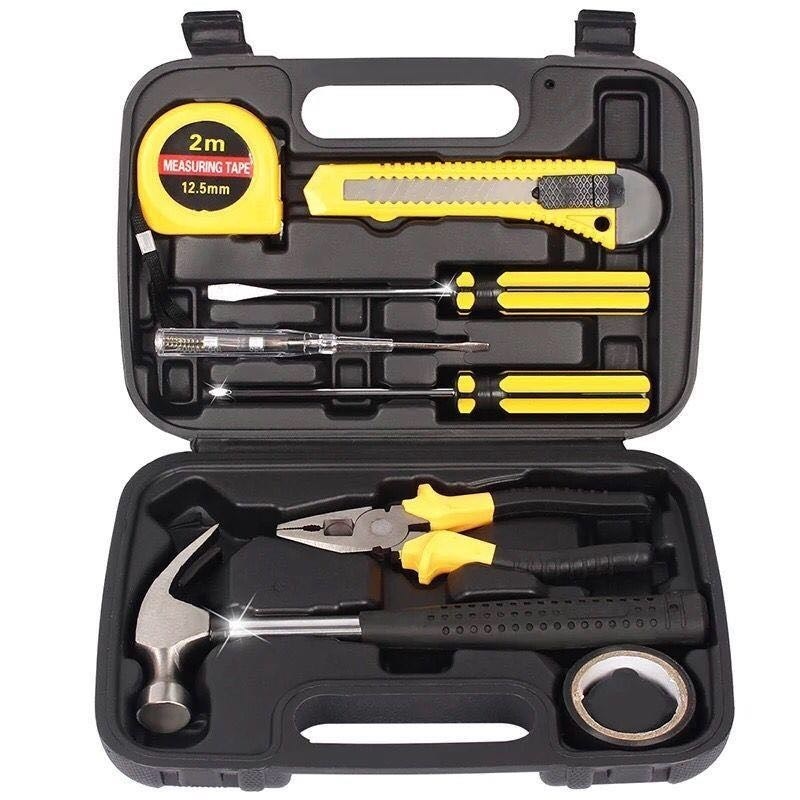 Suit Set Jacket Home Case Five Gold Tools Plum Screwdriver Iron Hammer Wrench Pliers Manual Vehicular