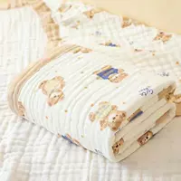 Утолщенный 8-ми слойный широкополый мишка 110*110