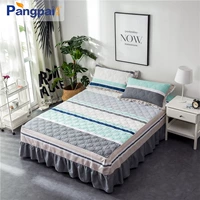 Bông khăn trải giường dày trượt mảnh giường bảo vệ 1.2m1.5 m Simmons 1.8m giường váy bedspread - Váy Petti váy giường đẹp	