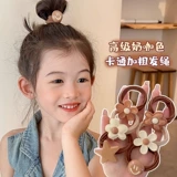 Веревка для волос для девочек, плетеная резинка для волос для маленьких девочек, новый стиль 2025, высокая эластичность и долговечность для девочек, не повреждая веревку для волос