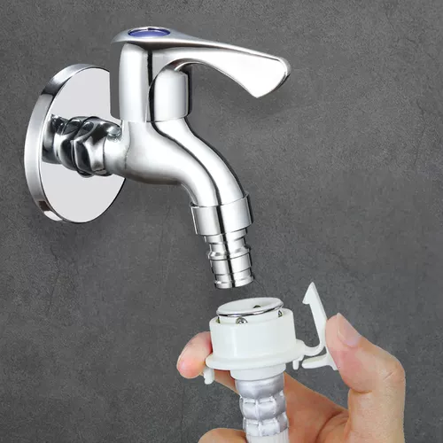 Полностью автоматическая стиральная машина, специальный защелкивающийся соединитель для смесителя, полностью медный, один в два, 4-точечный удлинительный смеситель для швабры для бассейна