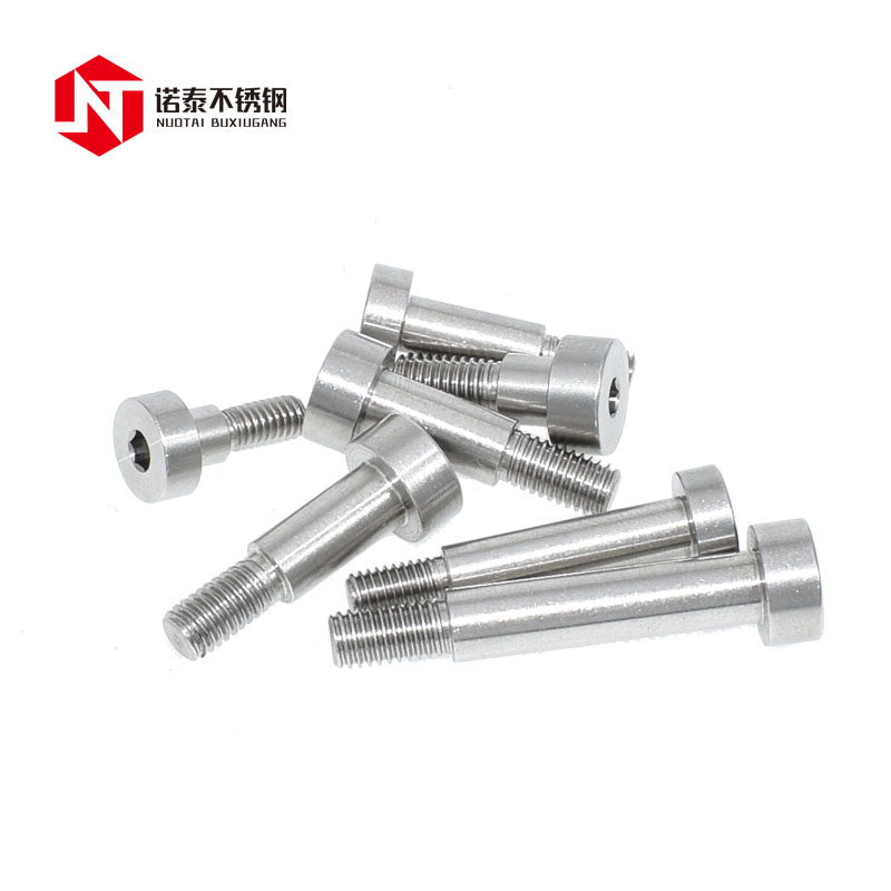 304 stainless steel plug beating screw shoulder shaft shoulder high limit inner hexagonal bolt, 8 * 6-8 * 70 (M6)