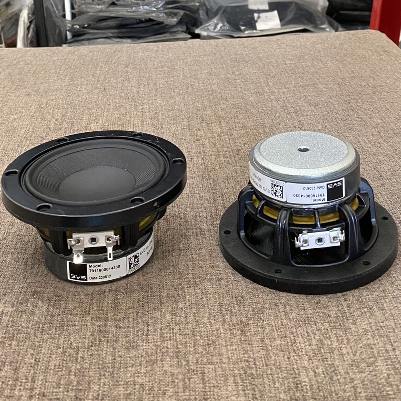Svs 4inch Aluminum Frame Audiophile-Grade Carbon Fiber Long-Stroke Mid-Bass Hifi Speaker Audio System