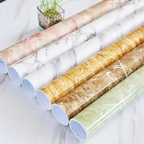 Special price width 60 marble tattoo thicken kitchen anti-oil sticker wall paper hearth bathroom cabinet waterproof glossy surface sticker