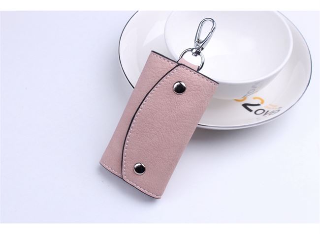 Túi đựng chìa khóa Hàn Quốc dễ thương của phụ nữ túi đựng chìa khóa gia đình đơn giản của nam giới thắt lưng sáng tạo Túi đựng chìa khóa dung tích lớn - Trường hợp chính