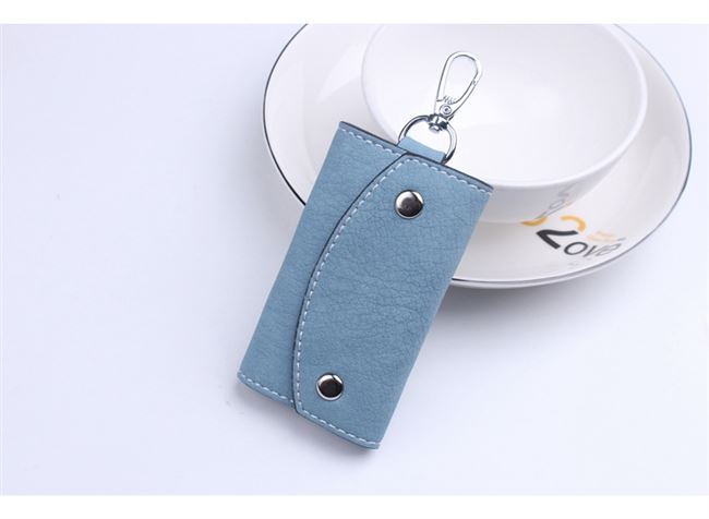 Túi đựng chìa khóa Hàn Quốc dễ thương của phụ nữ túi đựng chìa khóa gia đình đơn giản của nam giới thắt lưng sáng tạo Túi đựng chìa khóa dung tích lớn - Trường hợp chính