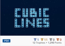 PS4 generation of white gold < Cubic Lines > 3 sets