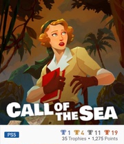 PS5 PS4 generation platinum Call of the Sea 1 2 sets