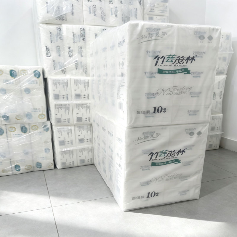 Bamboo Forest Tissue Paper 100 Packs Household Value Pack Water-Resistant Toilet Paper Facial Tissue Whole Box Bamboo Forest Tissue Paper 100 Packs Household Value Pack Water-Resistant Toilet Paper Facial Tissue Whole Box