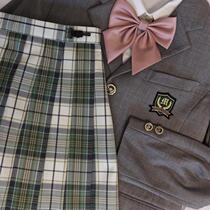 Kasugabe (Honeysuckle Tea) spot original green plaid skirt jk uniform orthodox girl pleated school sense