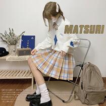 Kasugabe (Xingchuan women) wool tr interwoven spot original jk uniform orthodox check skirt girl vitality
