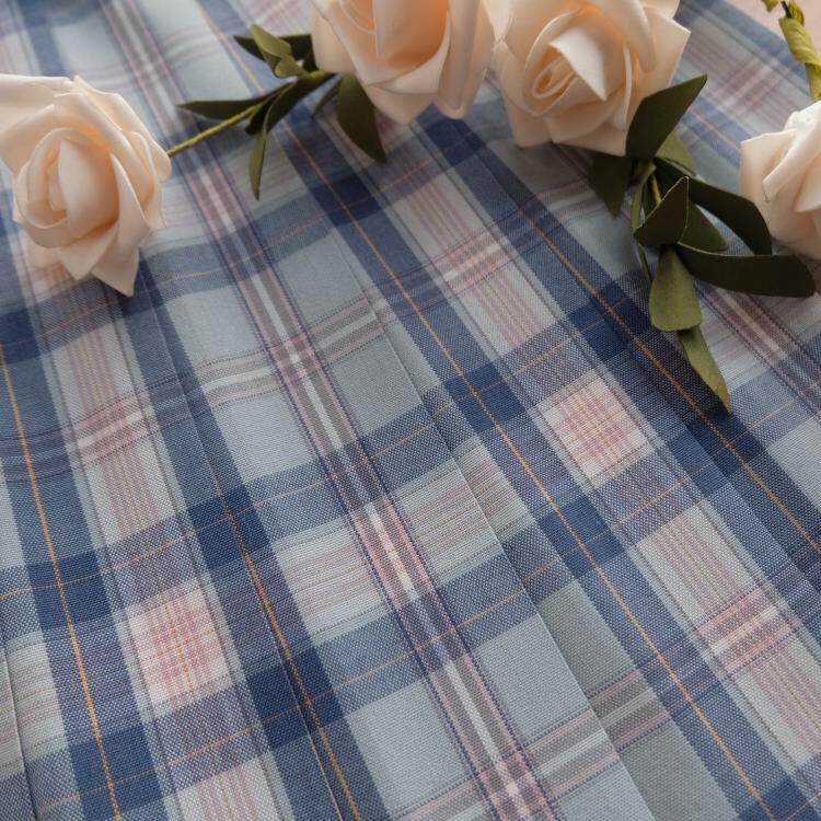 Kasugabe (Xufengyin) spot wool material original light green plaid skirt jk uniform orthodox girl pleated fresh