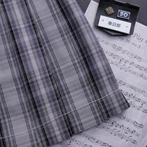 Kasukabe (Grey Witch) spot original light gray plaid skirt jk uniform orthodox girl pleated TR campus sense