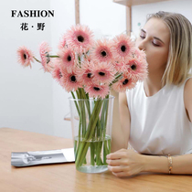 Flower wild creative round flower bucket transparent wake-up flower bucket flower shop window flower bucket household plastic flower arrangement bucket