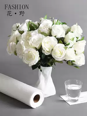 Flower wild water-retaining cotton moisturizing cotton flower water storage cotton flower flower bouquet absorbent cotton flower flower flower material