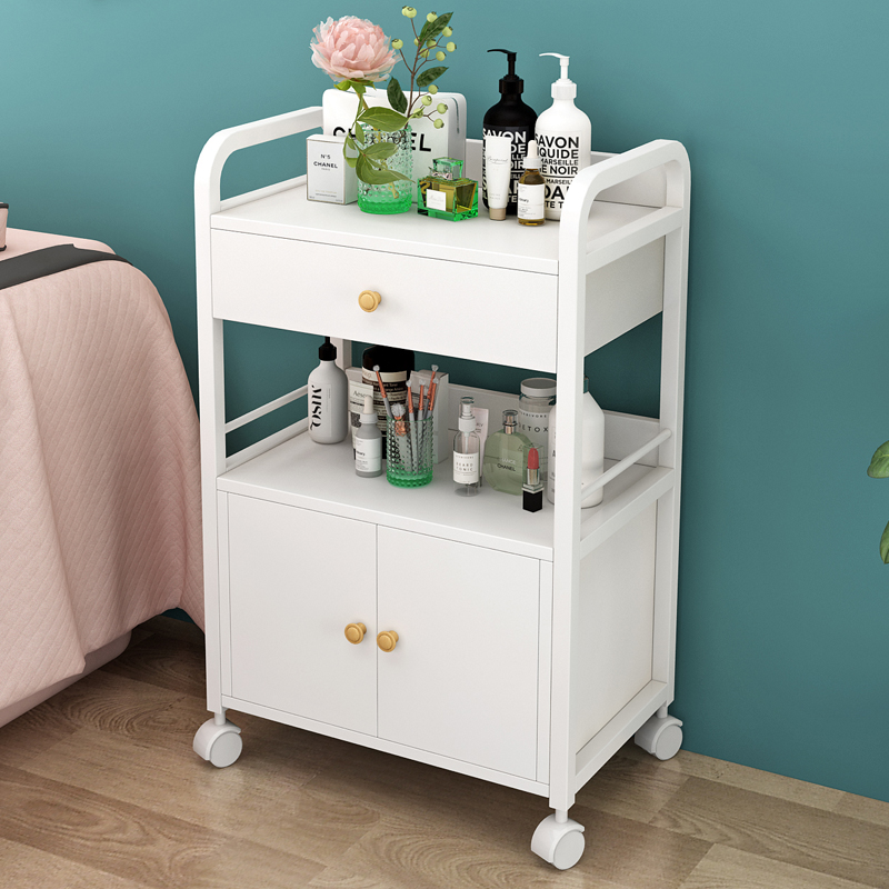Beauty cart beauty salon special beauty car trolley multi-function storage rack mobile nail tool car New