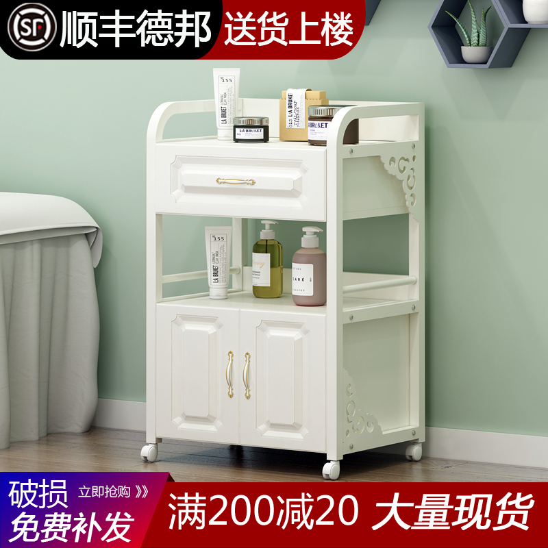 Beauty Cart European-style high-grade beauty cart trolley Multi-functional beauty salon special mobile tool cart storage rack