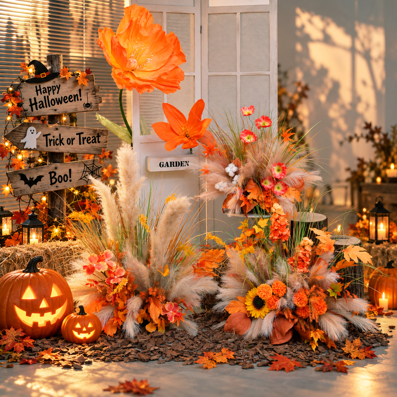 Artificial Plant Landscaping, High-End Bionic Reed Indoor Decoration, Autumn Aesthetic Floral Arrangement, Floor-Standing Decorative Piece Artificial Plant Landscaping, High-End Bionic Reed Indoor Decoration, Autumn Aesthetic Floral Arrangement, Floor-Standing Decorative Piece