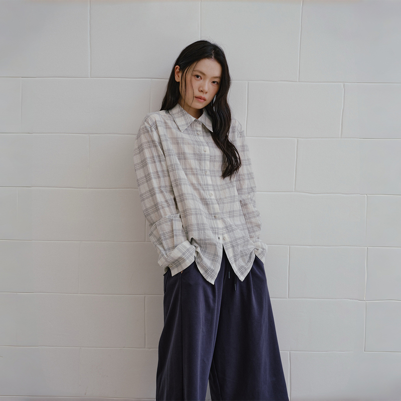 Amweird Casual Retro Light-Colored Plaid Shirt for Women 2026 Autumn Loose Lazy Style Long-Sleeved Layered Top Amweird Casual Retro Light-Colored Plaid Shirt for Women 2026 Autumn Loose Lazy Style Long-Sleeved Layered Top