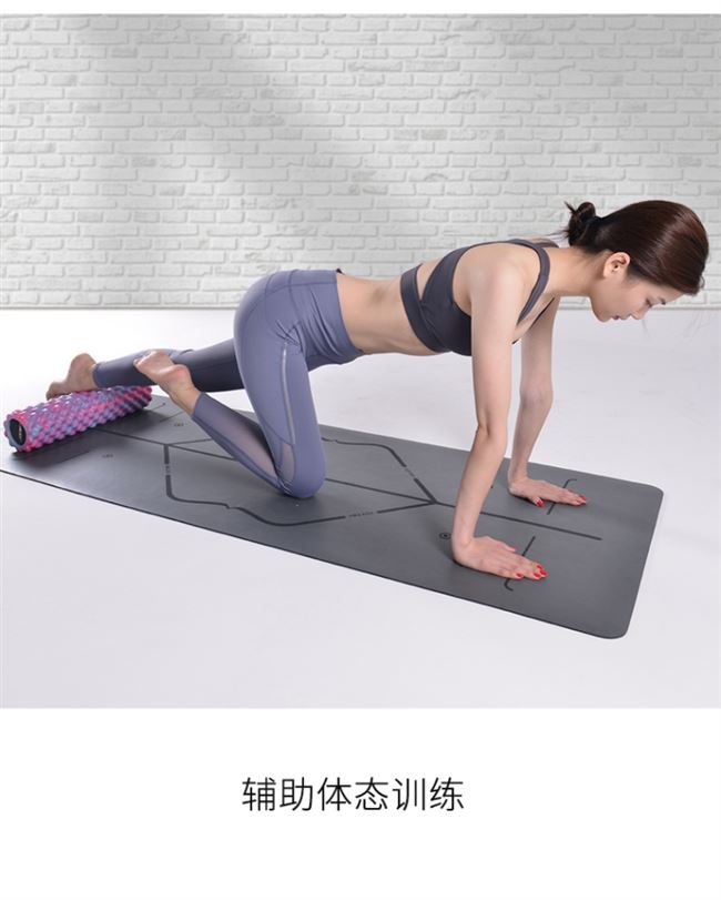 Tay chân massage con lăn massage nhà văn phòng thiết bị thể dục đế thư giãn cơ massage thanh - Yoga
