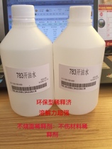 Screen printing screen washing water 718 screen printing medium dry water environmentally friendly screen opening ink cleaning agent washing water